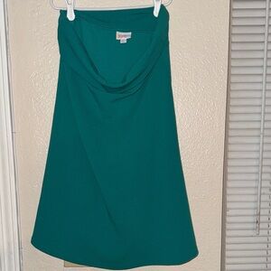 LuLaRoe Teal A-Line Skirt